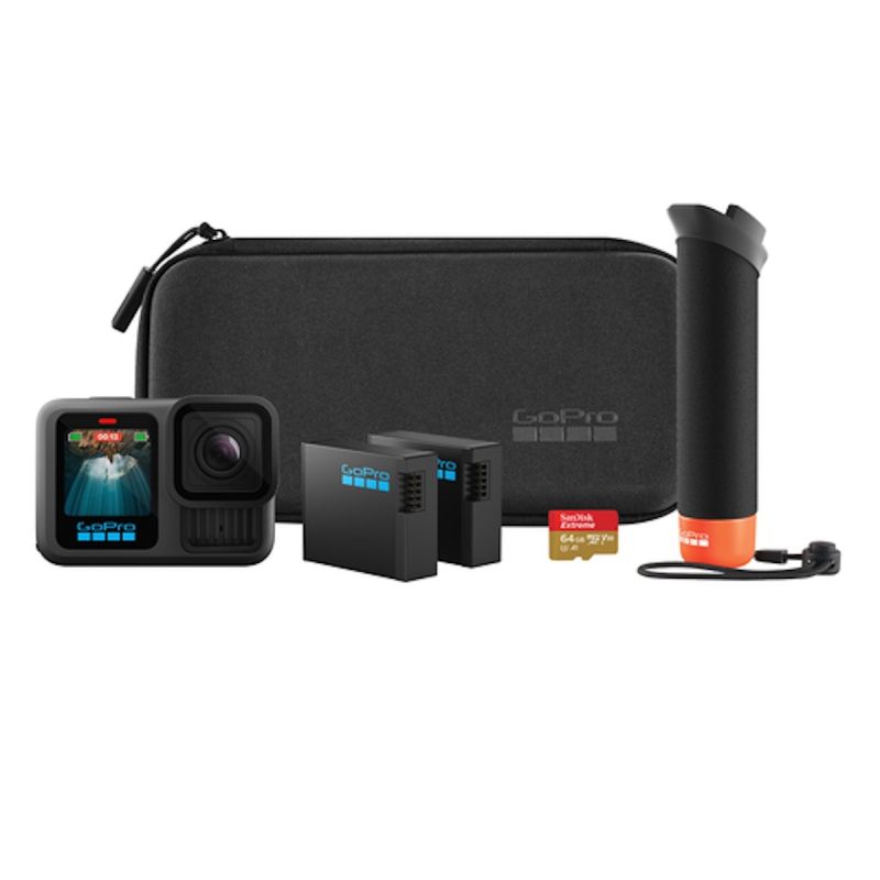 GoPro HERO13 (Black) + Accessories Hard Bundle - Imagen 2