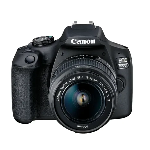 Canon EOS 2000D + Canon EF-S 18–55 mm f/3,5–5,6 IS II