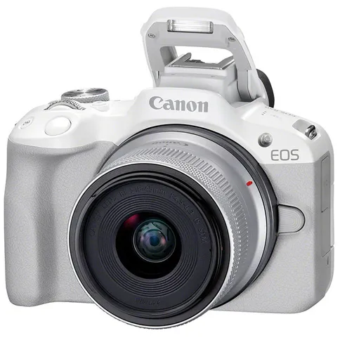 Canon EOS R50 White + Canon RF-S 18-45mm f/4.5-6.3 IS STM - Imagen 3