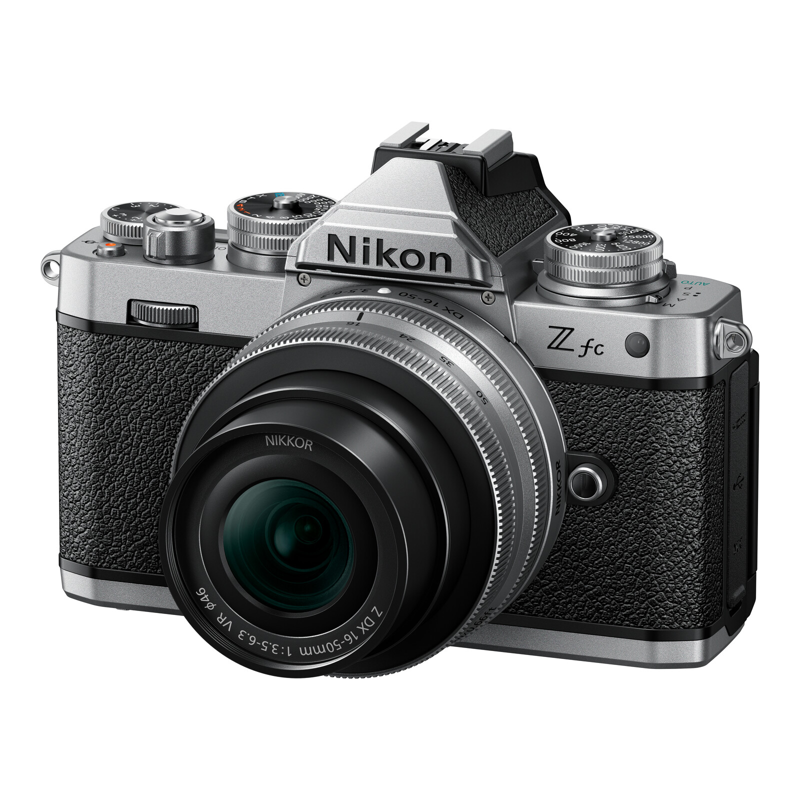 Nikon Z fc Silver/Black + NIKKOR Z DX 16-50mm f/3,5-6,3 VR SE + NIKKOR Z DX 50-250mm f/4,5-6,3 VR - Imagen 3