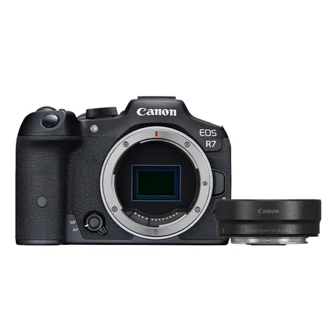 Canon EOS R7 Body + EF-RF Adapter