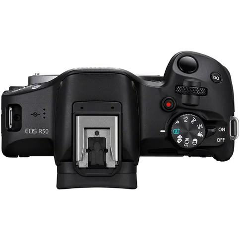 Canon EOS R50 (Black) + Canon RF-S 18–45 mm f/4.5–6.3 IS STM Creator Kit - Imagen 3