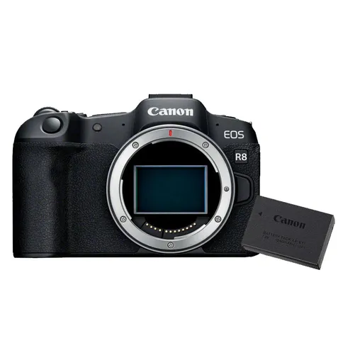 Canon EOS R8 Body + LP-E17 Battery