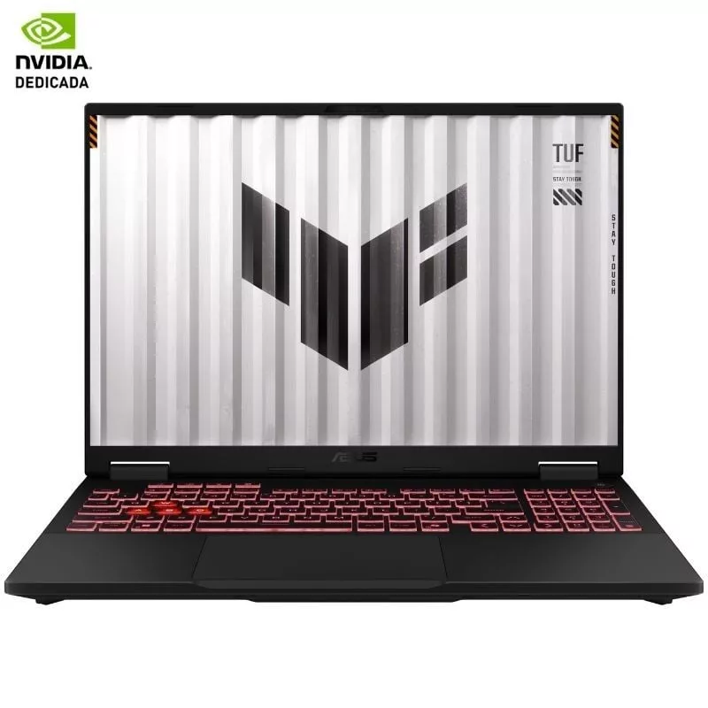 Portátil Gaming Asus TUF Gaming A16 TUF608UP-TU163 Ryzen 7 260/ 16GB/ 1TB SSD/ GeForce RTX 5070/ 16’/ Sin Sistema Operativo