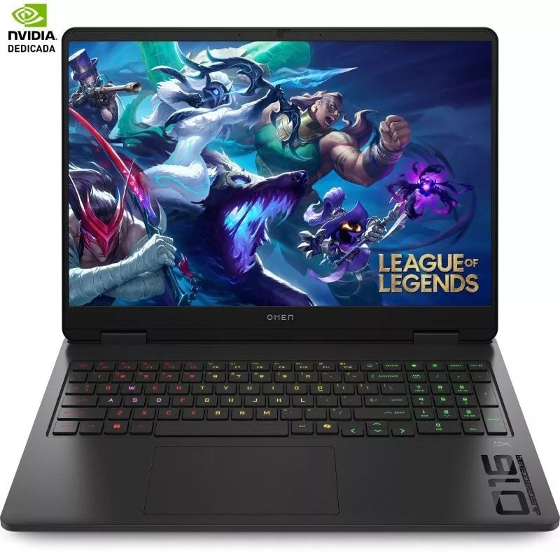 Portátil Gaming HP Omen 16-AM0036NS Intel Core Ultra 7-255H/ 32GB/ 1TB SSD/ GeForce RTX 5060/ 16’/ Sin Sistema Operativo
