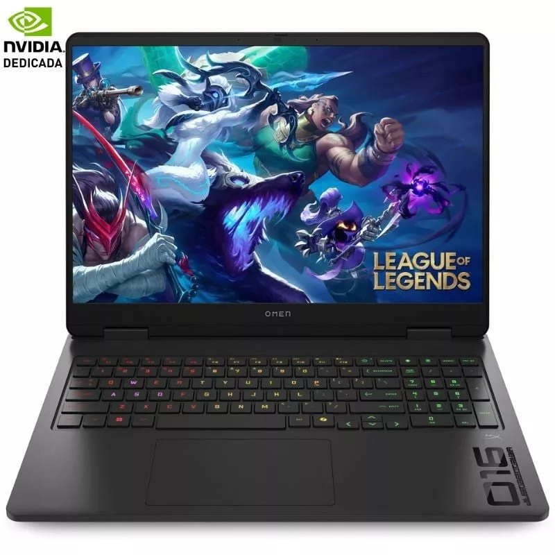 Portátil Gaming HP Omen 16-AN0011NS Intel Core Ultra 7-255H/ 32GB/ 1TB SSD/ GeForce RTX 5060/ 16’/ Sin Sistema Operativo