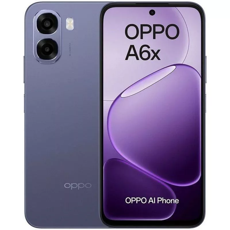 Smartphone Oppo A6x 4GB/ 128GB/ 6.75’/ Púrpura