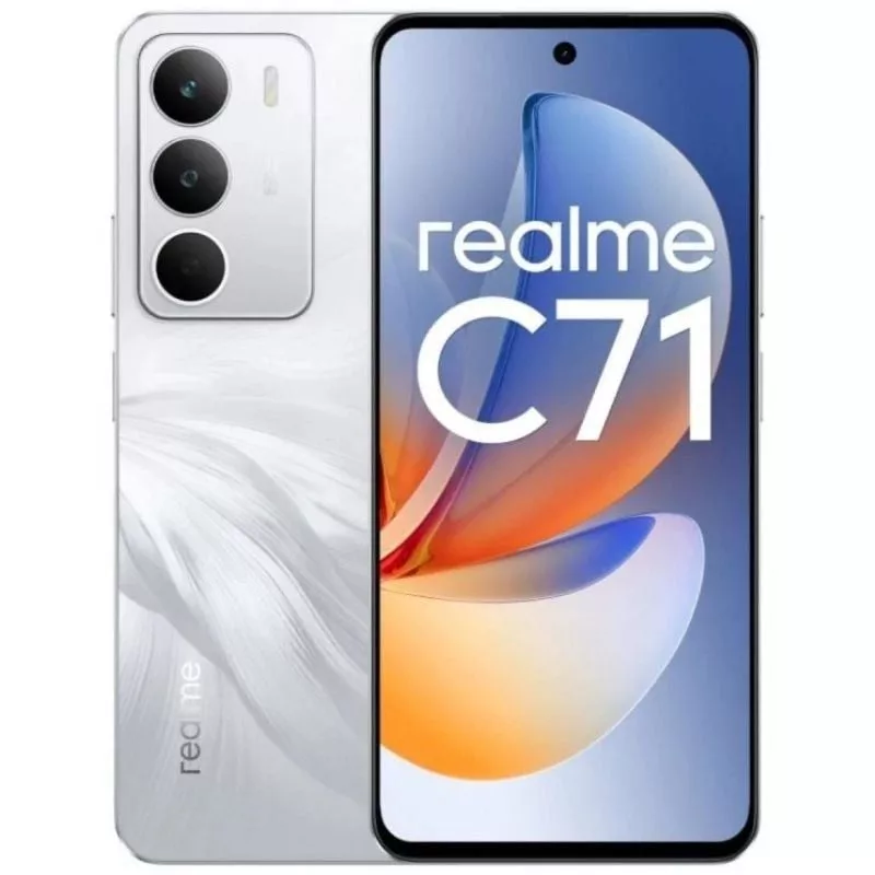 Smartphone Realme C71 8GB/ 256GB/ 6.67’/ Blanco Cisne