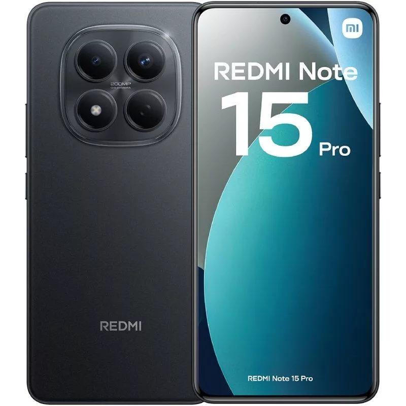 Smartphone Xiaomi Redmi Note 15 Pro 12GB/ 512GB/ 6.83’/ Negro