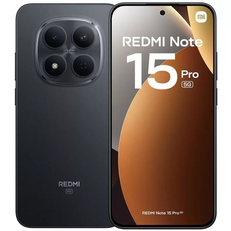 Smartphone Xiaomi Redmi Note 15 Pro 8GB/ 512GB/ 6.83’/ 5G/ Negro