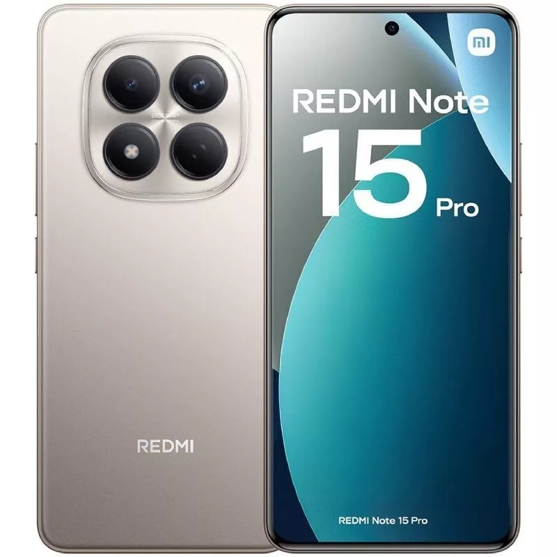 Smartphone Xiaomi Redmi Note 15 Pro 8GB/ 256GB/ 6.83’/ Titanio