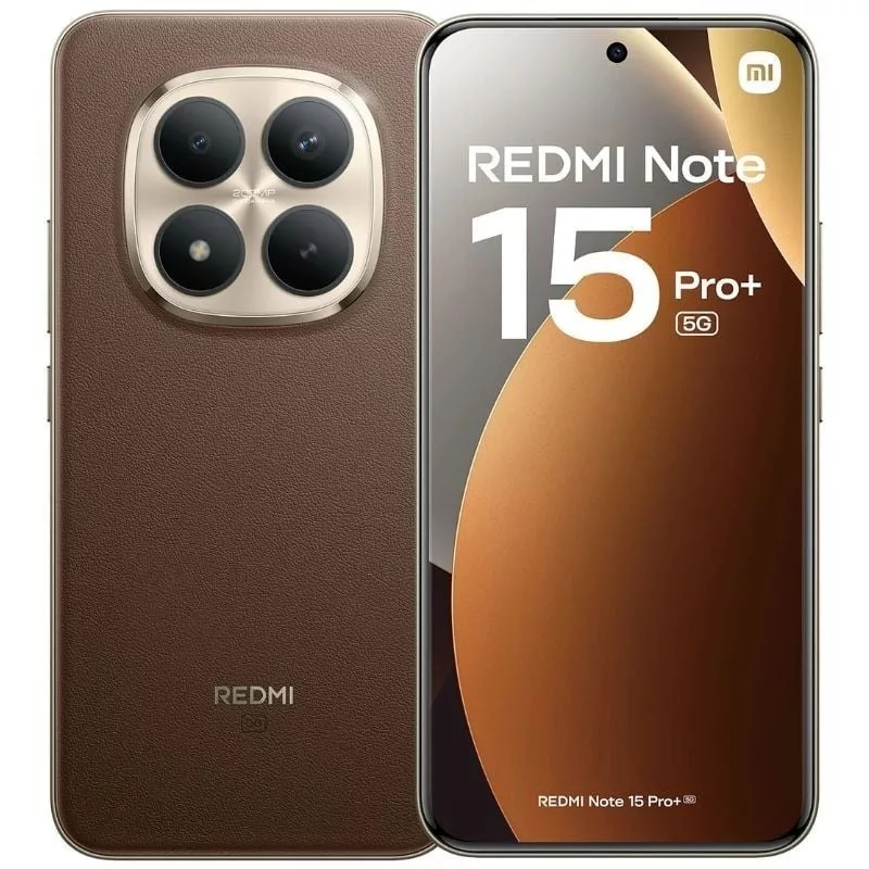 Smartphone Xiaomi Redmi Note 15 Pro Plus 12GB/ 512GB/ 6.83’/ 5G/ Marrón