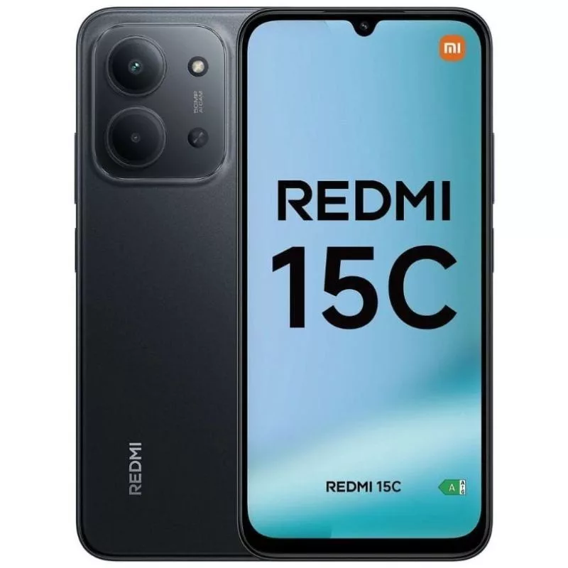 Smartphone Xiaomi Redmi 15C 4GB/ 128GB/ 6.9’/ Negro