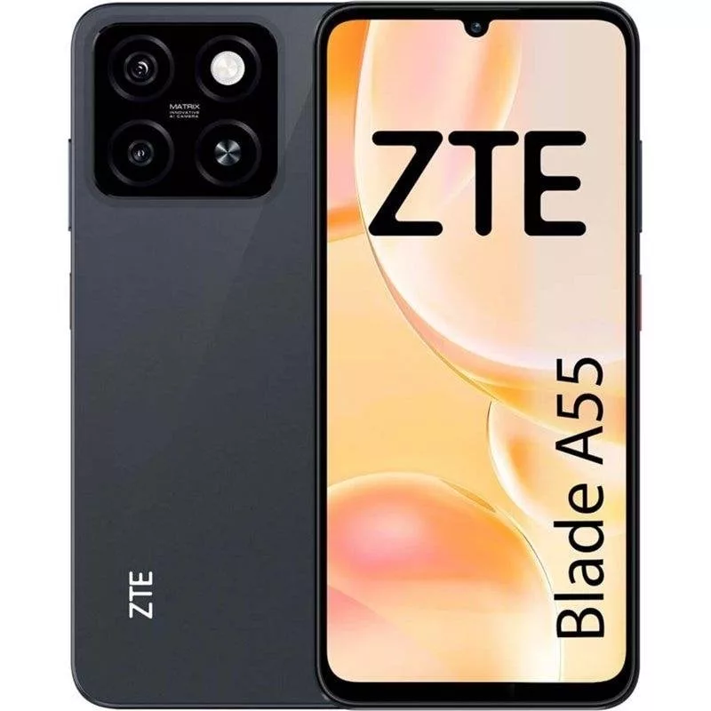 Smartphone ZTE Blade A55 4GB/ 128GB/ 6.75’/ Negro