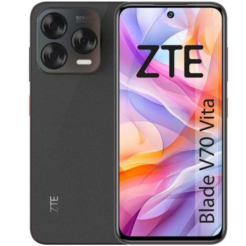 Smartphone ZTE Blade V70 Vita 4GB/ 256GB/ 6.7’/ Gris Oscuro